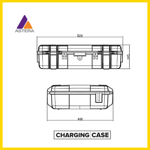 Astera AX3 Charging Case - OHM Distribution